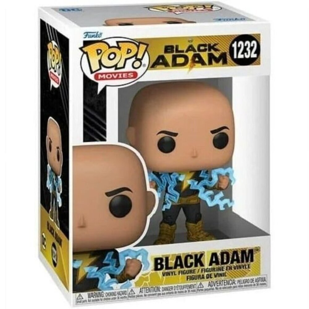 Funko Pop! Movies Black Adam #1232 Vinyl Figure – DC – New In Box (NIB)
